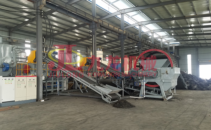 废旧轮胎撕碎机